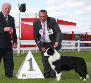 Mr R Harlow Simaro James Bond with group judge Mr J Luscott