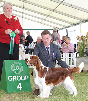 Mr J S Thirlwell Ferndel Glenfiddich with group judge Mrs P Blay