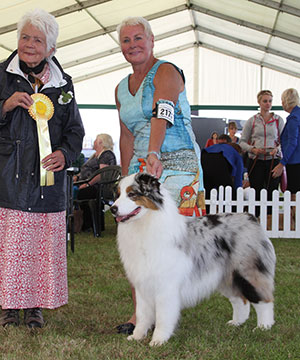 Mr N & Mrs A Allan Allmark The Sequel with group judge Miss J Lanning 