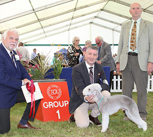 Mr P Kiernan Ch Sharnor High I'm Viktor At Kierlander with group judge Mr M P Phillips & Mr P Sheppard (Health & Safety Officer)