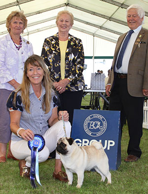 Ms J Ashton Zobear's About The Base with group judge Mrs M Bunce, Mr J Appleby (Chairman) & Mrs A Jeffery (Committee)