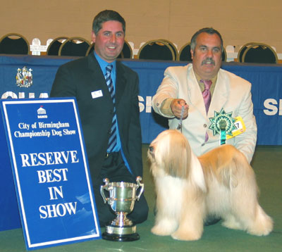 Reserve Best in Show