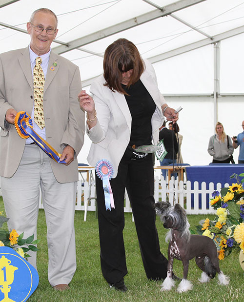 Mrs T Dixon Debrita Don't Stop Me Now with BPIS judge Mr B Reynolds-Frost 