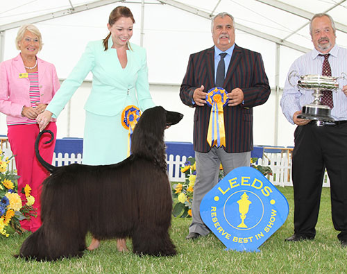 Ms C Millward & Mr S R Mottershaw Tahkira Like It Like That with BIS judge Mr K Sinclair, Mrs E Stannard (Secretary) & Mr S Irving (Chairman) 