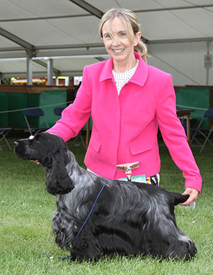 Miss S Amos-Jones Sh Ch Veratey Vincenzo At Cassom JW