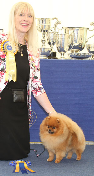 Mrs A Cawthera-Purdy Ch Reta Hugo's There Lireva