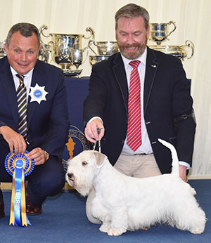 Mr A Daly & Mr K Crockett Forlegd Xlrate Lightning Mc Queen At Thornberryhal with group judge Mr D Shields