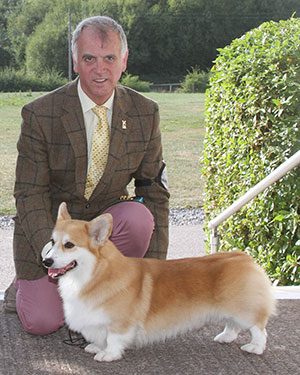 Mr K Dover & Mr L Saether Ch Pemcader Thunderball (Nbt) 