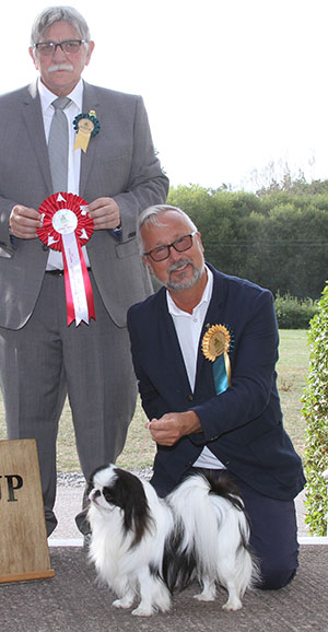 Dr A Schemel Sharlarna's Mirage with group judge Mr T M Evans