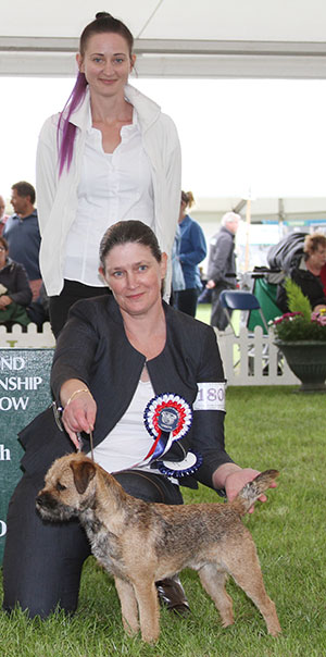 Mrs J Guvercin Baillieswells Glengyle At Glebeheath JW with T Linwood (Natural Instinct) 