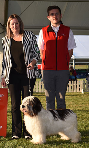 Mrs D Mottram Mybeards Hera with Mr R Furnell (Royal Canin)