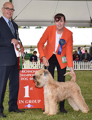 Mrs J Grimes & Mr G Watson Janeyjimjams Jem Devlin with spbeg judge Mr G Corish 