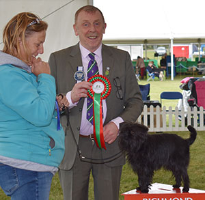 Mrs J Naunton Shine Of Rainbows with spbeg group judge Mr S Randle Goodwin