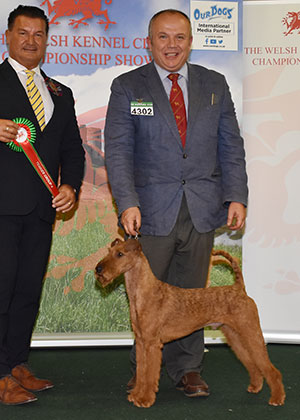 Mr J Averis & Mr A Barker Saredon Citizen Smith with group judge Mr P Harding