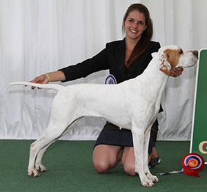 Mrs A Siddle & Miss A Siddle Sh Ch Wilchrimane Ice Maiden JW