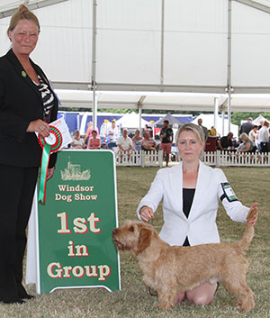 Mrs L C Sercombe Rangali Timon with Spbeg judge Miss J Dove 